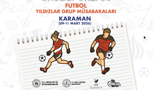 Yıldızlar Futbol Grup Maçları 9-11 Mart’ta Karaman’da Oynanacak